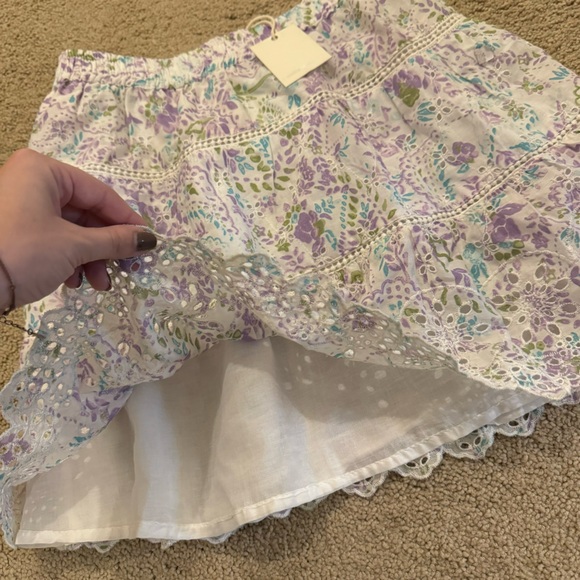 Jennifer & Grace Floral Eyelet Skirt - Picture 2 of 6